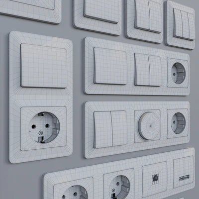 Sockets and switches Schneider Electric Glossa | Graphite — Ver 2
