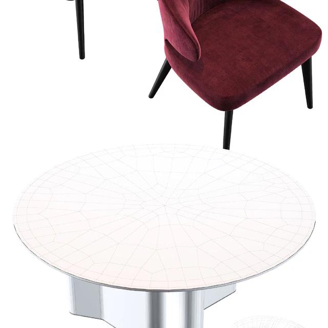 Minotti Aston Dining Chair Lou Dining Table — Скачать