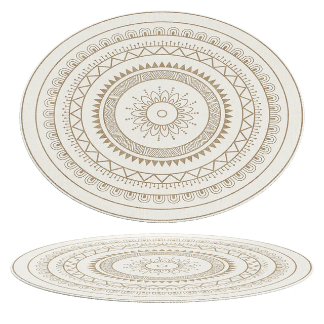 Round carpet 001 — Скачать