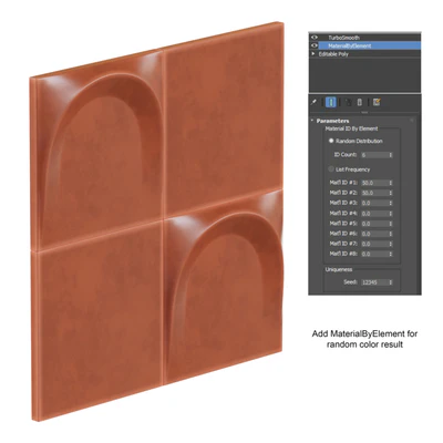 LOFA Ceramics Great Arch Tile — View 2