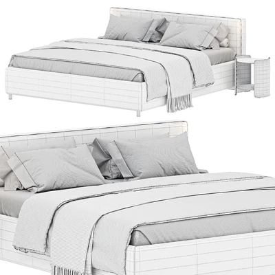 Luiza Bed Grand by Askona — Ver 2