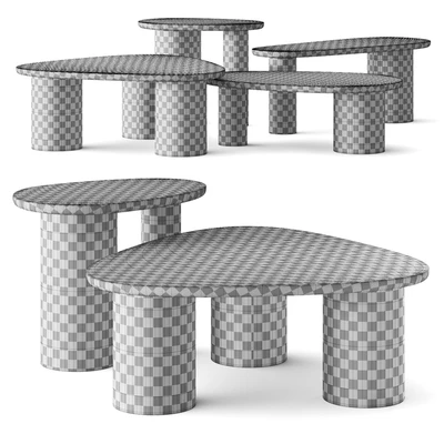 Potocco Jade Coffee Tables — Ver 2