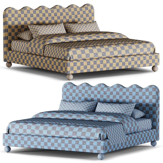 Ripple King Bed — Descargar