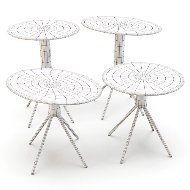 Porada: Jelly Marmo - Side Tables — Скачать