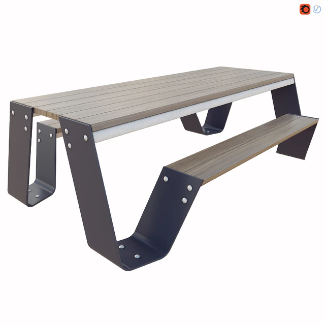 Hopper Picnic Table by Extremis — Descargar