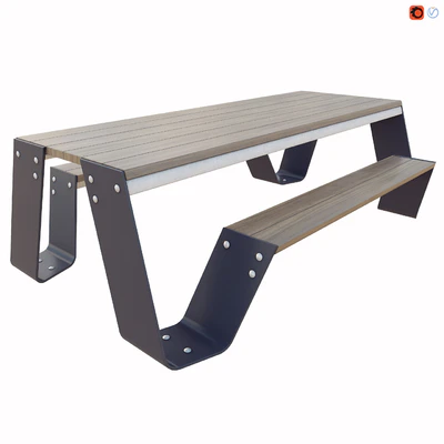 Hopper Picnic Table by Extremis — Ver 2