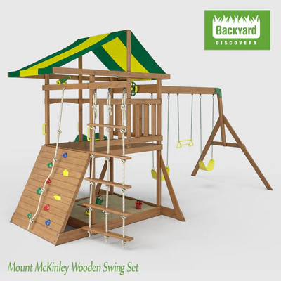 Mount McKinley Wooden Swing Set — Вид 1