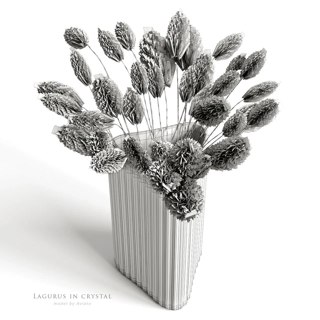 Lagurus in crystal — Скачать