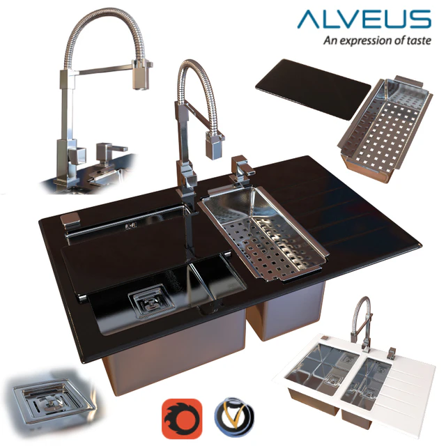 Wash kitchen Crystalix 20 (2 colors) — Descargar