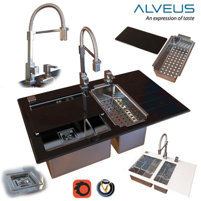 Wash kitchen Crystalix 20 (2 colors) — Ver 1