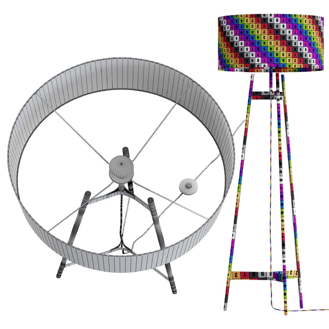 CB2 / BRACE OMBRE FLOOR LAMP — Descargar