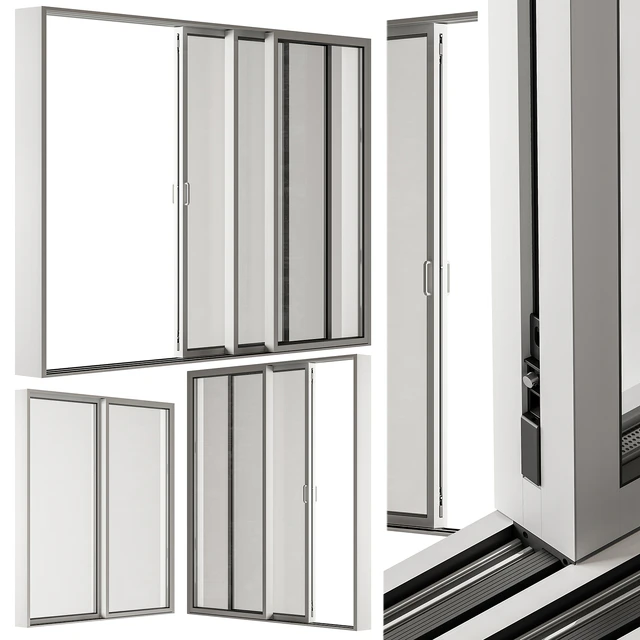 Sliding Metal Window - Windows Set 20 — Descargar