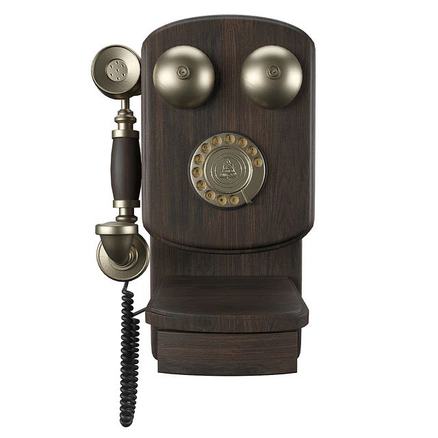 Vintage wall phone — Скачать