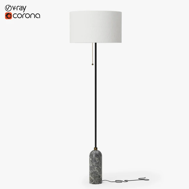 Gubi gravity floor lamp — Download
