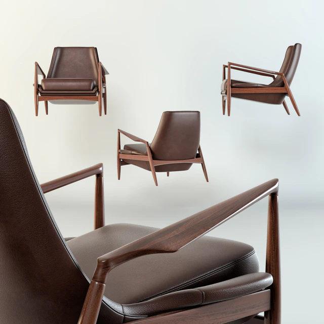 Ib Kofod Larsen Low Back Seal Chair OPE Möbler — Download