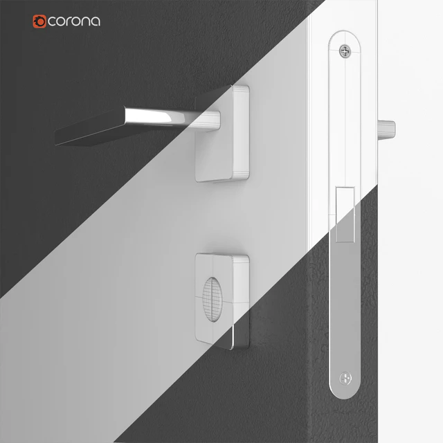 Flush-mounted interior door — Descargar