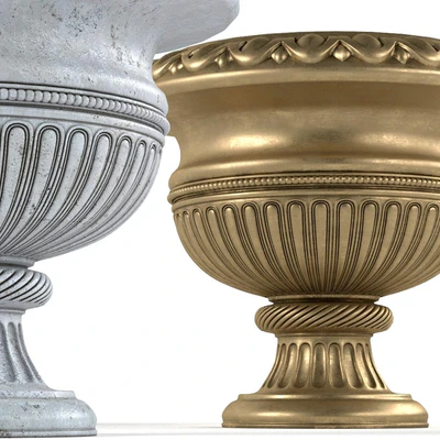 Декоративная ваза для цветочного горшка.Кашпо.Flowerpot — Вид 2