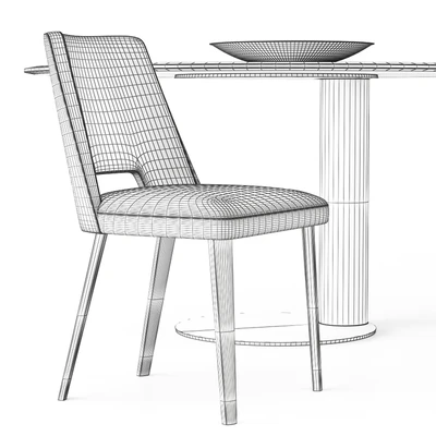 Gallotti&Radice table and chair Oto Thea — Ver 2