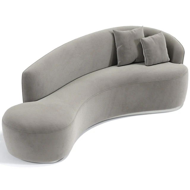 Italian Inspired Modern Curved Sofa — Скачать