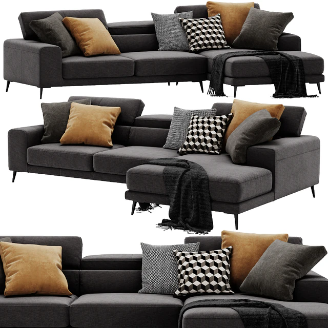 Ditre Italia Anderson Chaise Lounge — Descargar