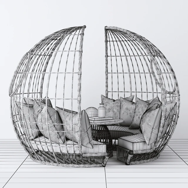 Bamboo Daybed - Grassitup — Скачать