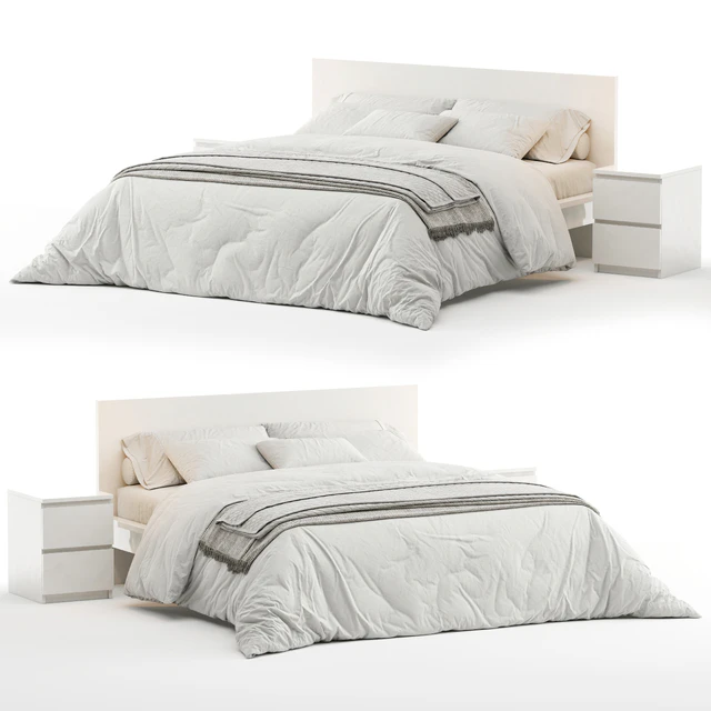 Bed IKEA Malm — Descargar