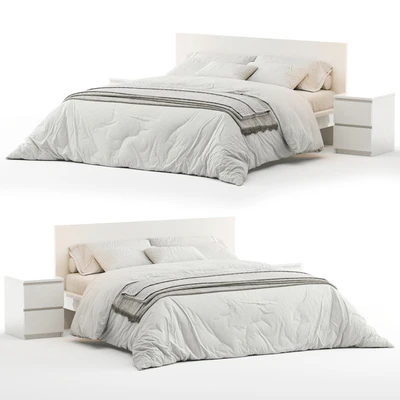 Bed IKEA Malm — Ver 2
