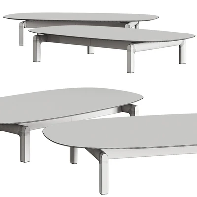 Porada Quay Ovale Center Tables — Вид 2