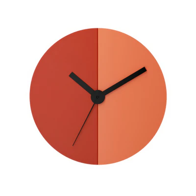 time wall mounted steel clock by tolix — скачать