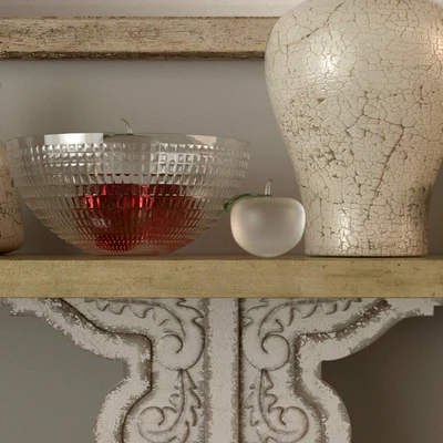 Hooker Console Table, Mirror — Ver 2