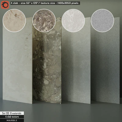 Marble Slab Set 130 — Ver 1