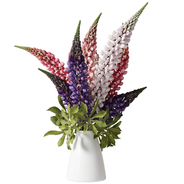 Bouquet with lupins — Descargar
