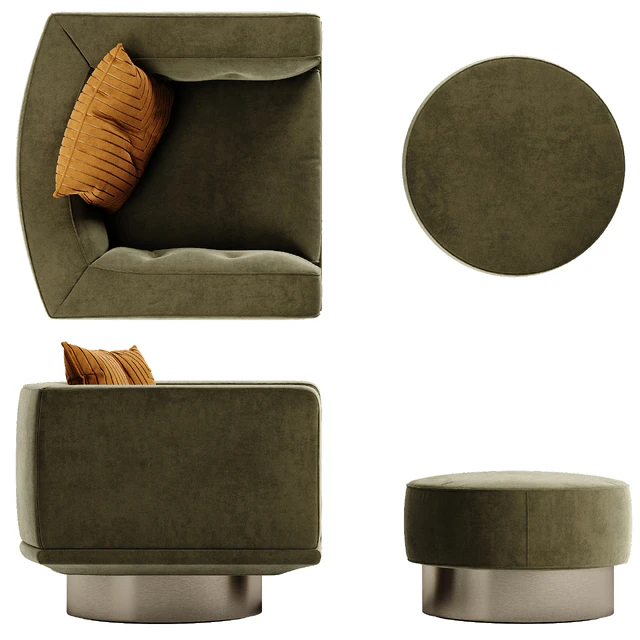 Minotti Sally armchair — Descargar