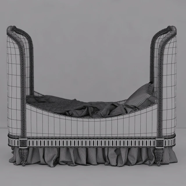 RH Belle Upholstered Toddler Bed (Antique Grey Mist) — Descargar