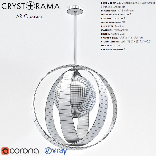 Crystorama 6461 Arlo — Descargar
