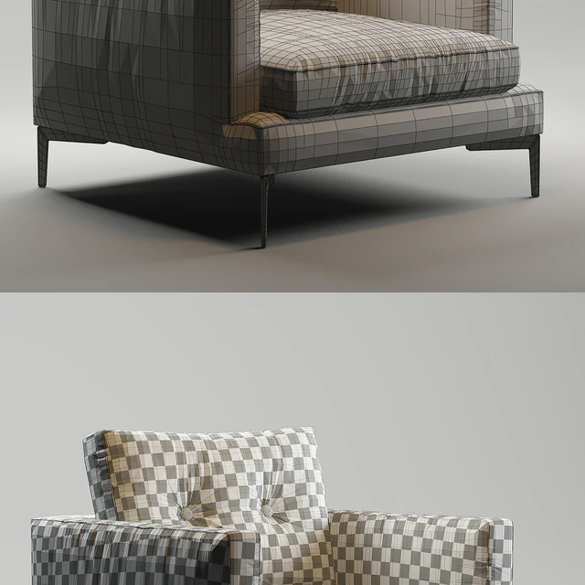 Armchair Essentiel Saba Italia Milano 2016 ESS POL B — Descargar
