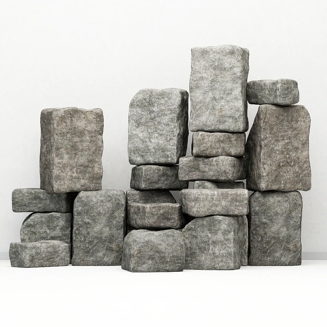 Rock stone collection decorative / Коллекция скального камня для декорации — Скачать