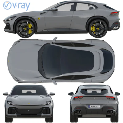 Ferrari Purosangue — Вид 3