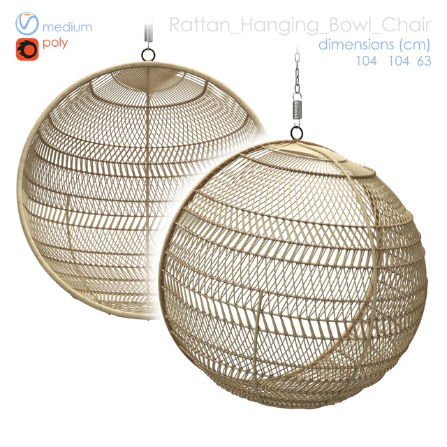 wicker chair BALL — Descargar