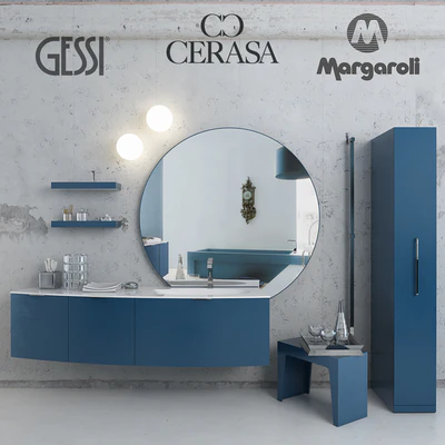 Furniture, plumbing and decoration in the bathroom - Cerasa - Maori — Ver 1