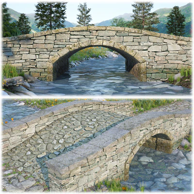 Bridge from the masonry — Ver 3
