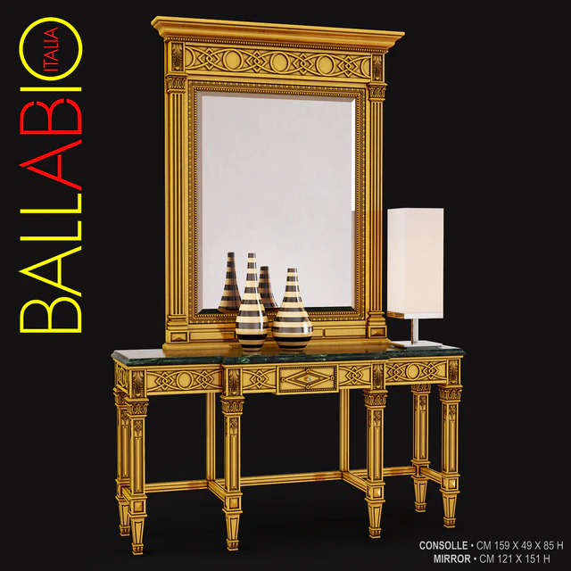 Консоль и зеркало Ballabio Italia — Скачать