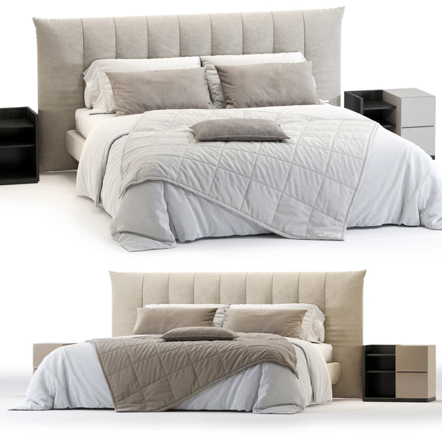 Novamobili GROOVE SILVIA PREVEDELLO Bed No.2 — Скачать