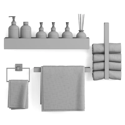 Decorative bathroom set 4 — Ver 3
