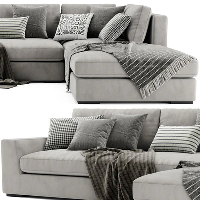 Marac Gran Milano Sectional Chaise Sofa — Ver 3