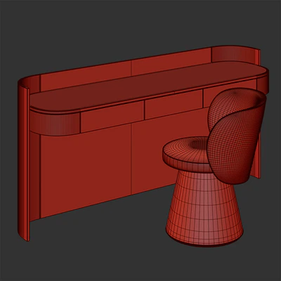 Dressing table 002 by bino home — Ver 2