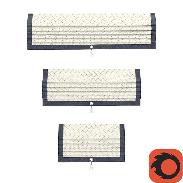 Set of Roman curtains TITOS — Descargar