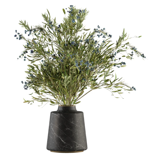 Bouquet - Green Branch in vase 54 — Descargar