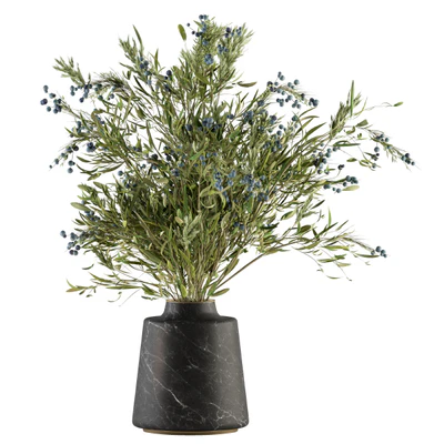 Bouquet - Green Branch in vase 54 — Ver 1