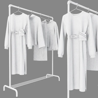 Elegant Woman Clothes Set 03 — Ver 2